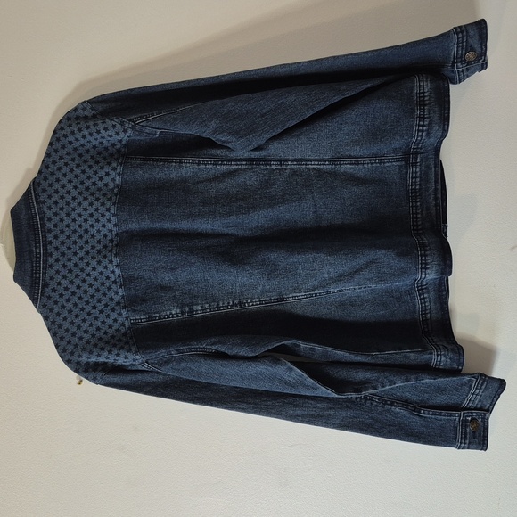 DG2) Diane Gilliam Jean Jacket (new) L - Picture 4 of 7